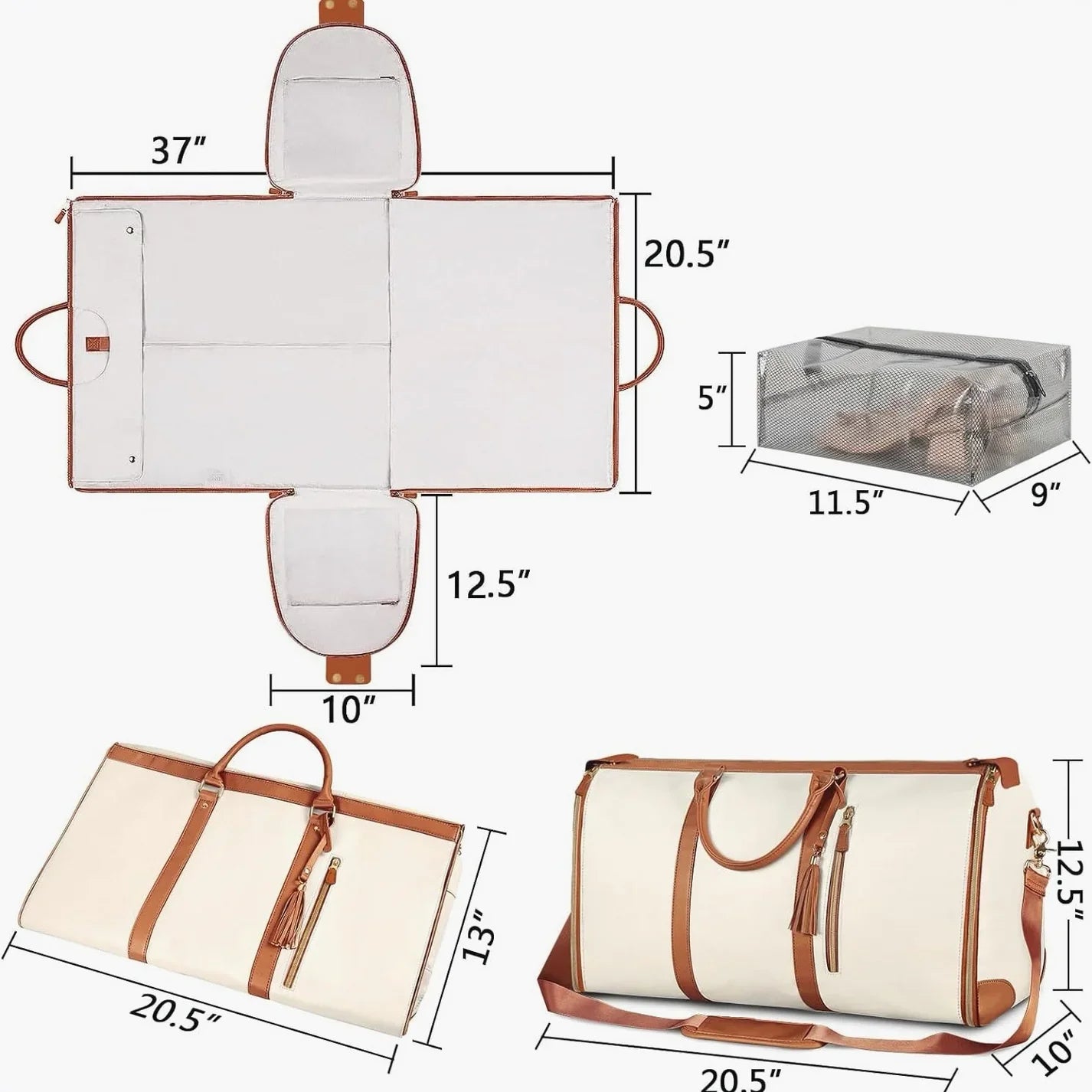 Komfybag™ - Your All One Duffle Bag